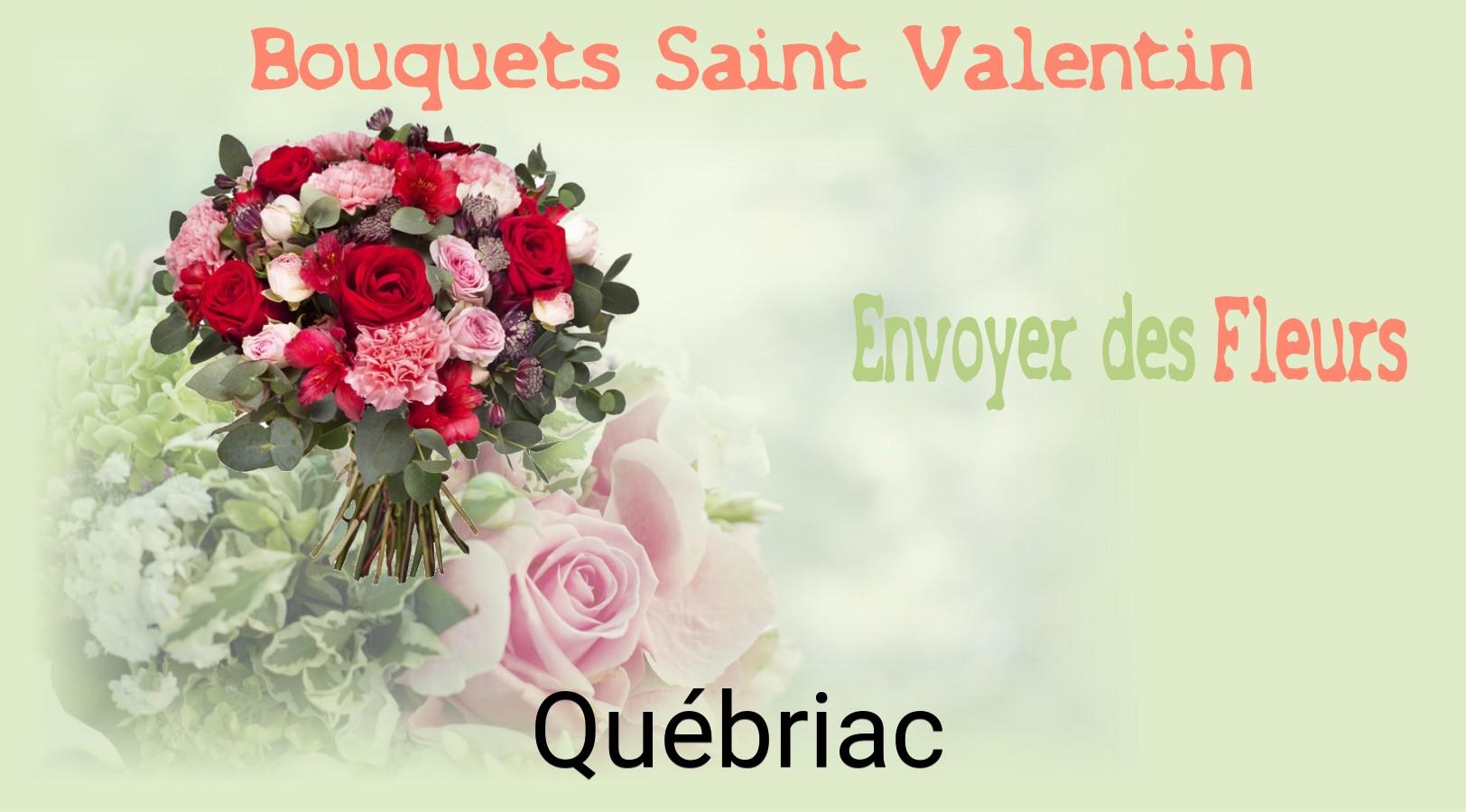 Roses de Saint-Valentin livrées à Québriac